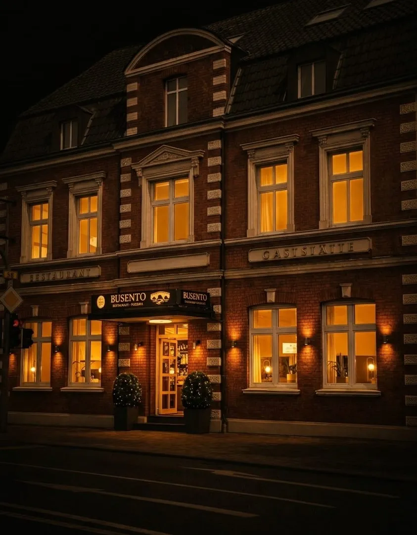 Elegantes Ambiente im Ristorante Busento