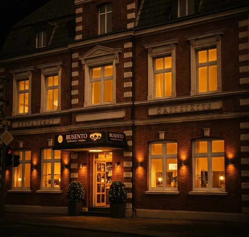 Gedeckter Tisch im Ristorante Busento